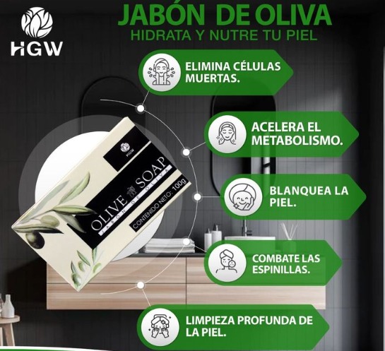 Miniatura 2 de JABÓN NATURAL DE OLIVA